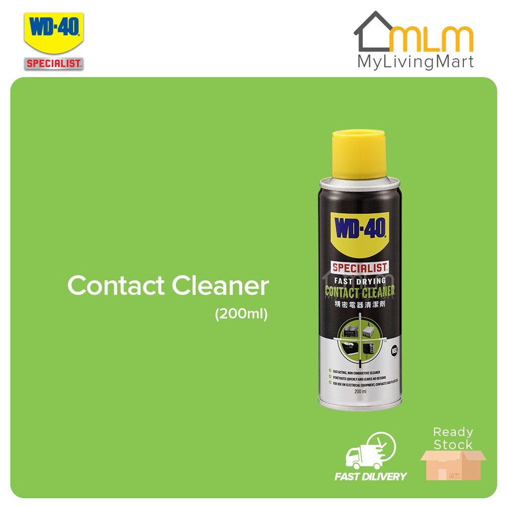 WD40 Specialist Fast Drying Contact Cleaner Spray 200ml WD40