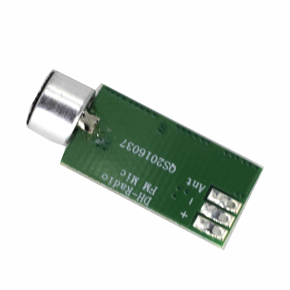 Bộ Phát FM Mô-đun Thu Âm Micrô Không Dây Mini Bộ Phát Âm Thanh Không Dây MIC Phát FM Bo Mạch Lõi V4.0