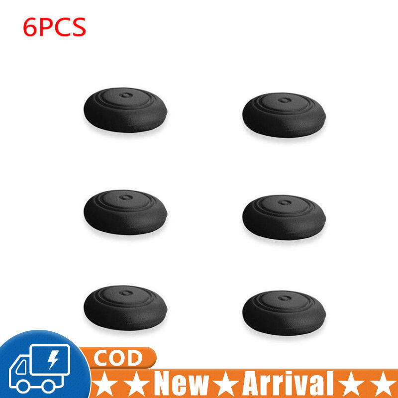 6 Pcs Silicone Thumbstick Thumb Stick Grip Caps Cover for Nintend Switch Joy-Con Controller