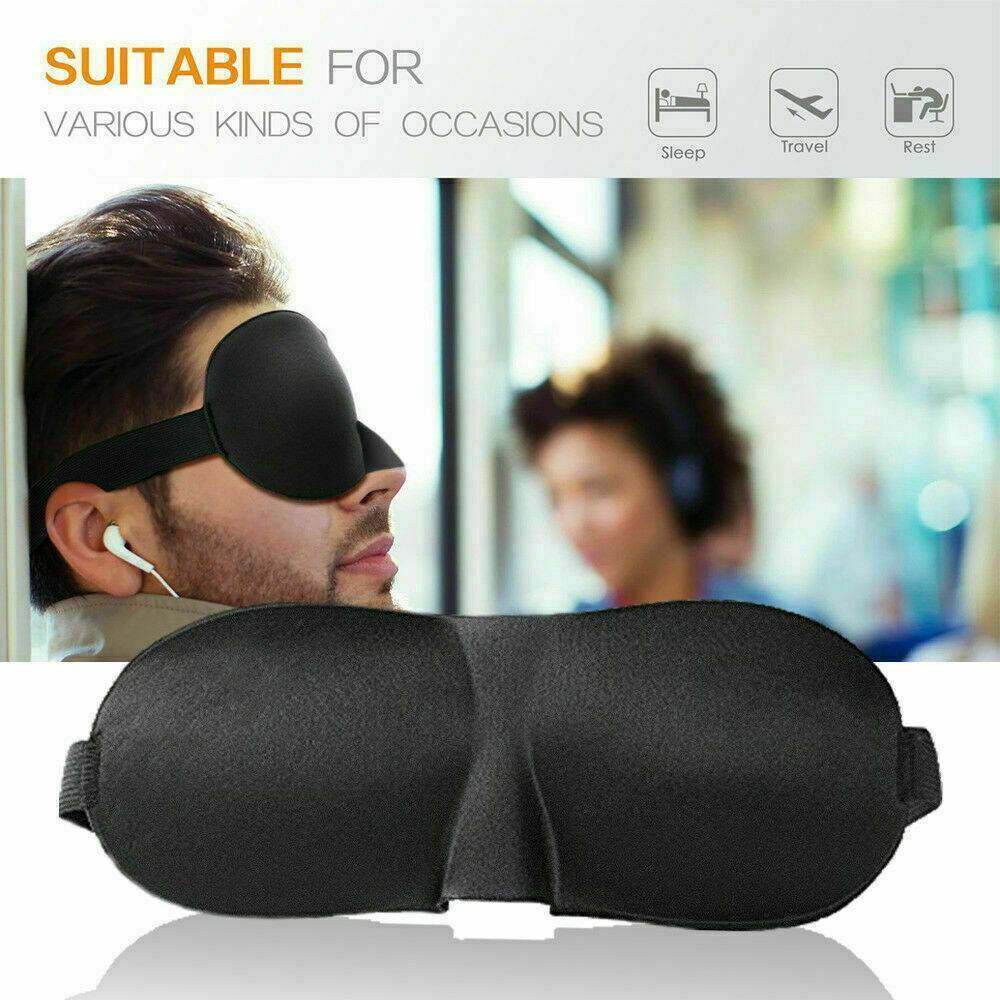 3D Eye Cover Shade Cover Rest Sleep Eyepatch Blindfold Shield Travel Sleeping