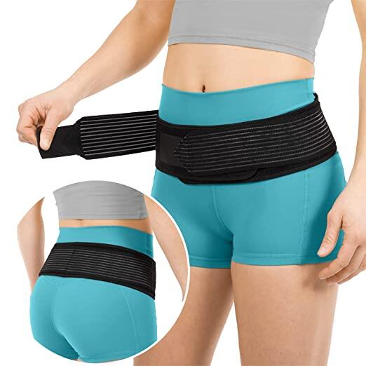 NEENCA Sacroiliac SI Joint Hip Belt Lower Back Support Brace for Men