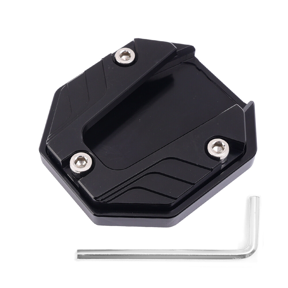 Motorcycle Bike Scooter Parking Kickstand Pad Universal Anti-slip Temple Plate Base Bike Side Stand Grip Support Foot Pad Base