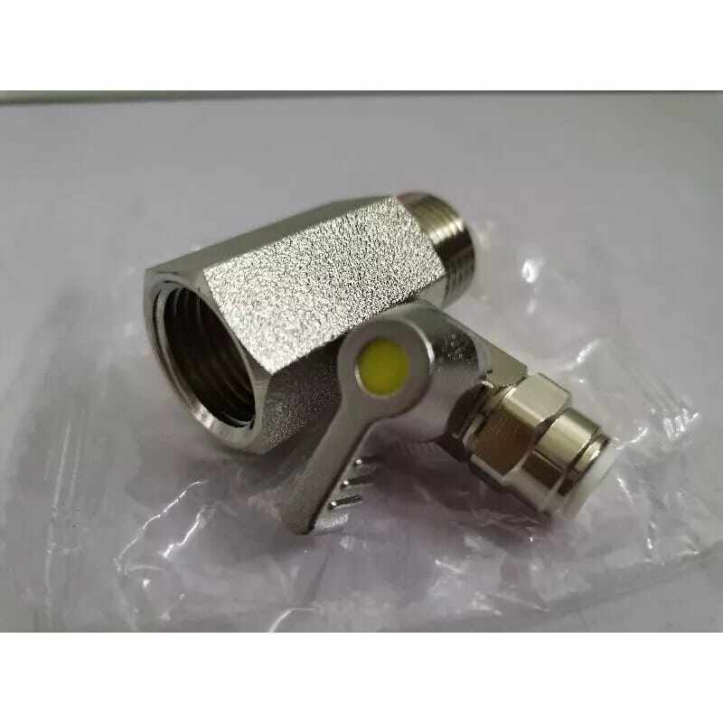 1/4"(6mm) Water Filter Faucet Diverter Valve Adapter Stainless Steel