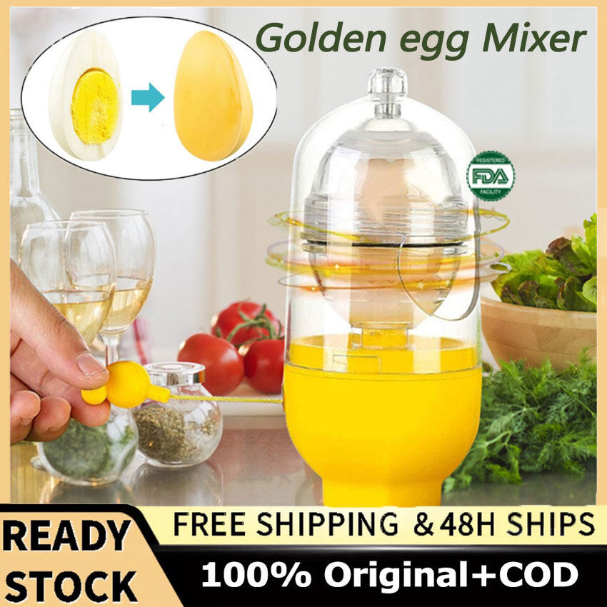 Golden egg maker, egg cartoon, egg shaker, hand-pulled egg white and yolk mixing egg shaker