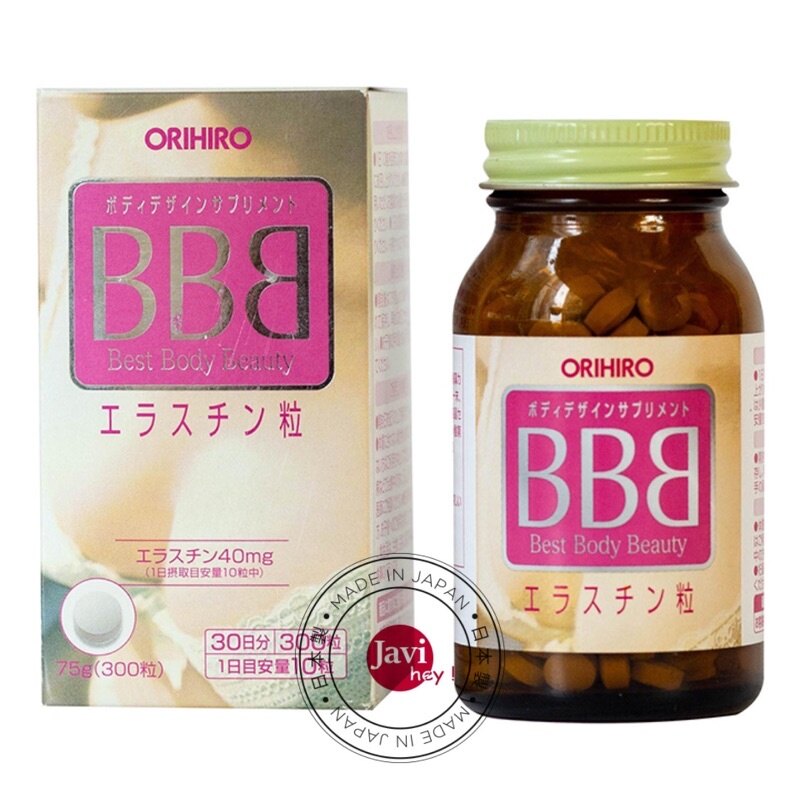 Viên uống nở ngực bbb best beauty body nhật bản, viên nở ngực bb nhật bản
