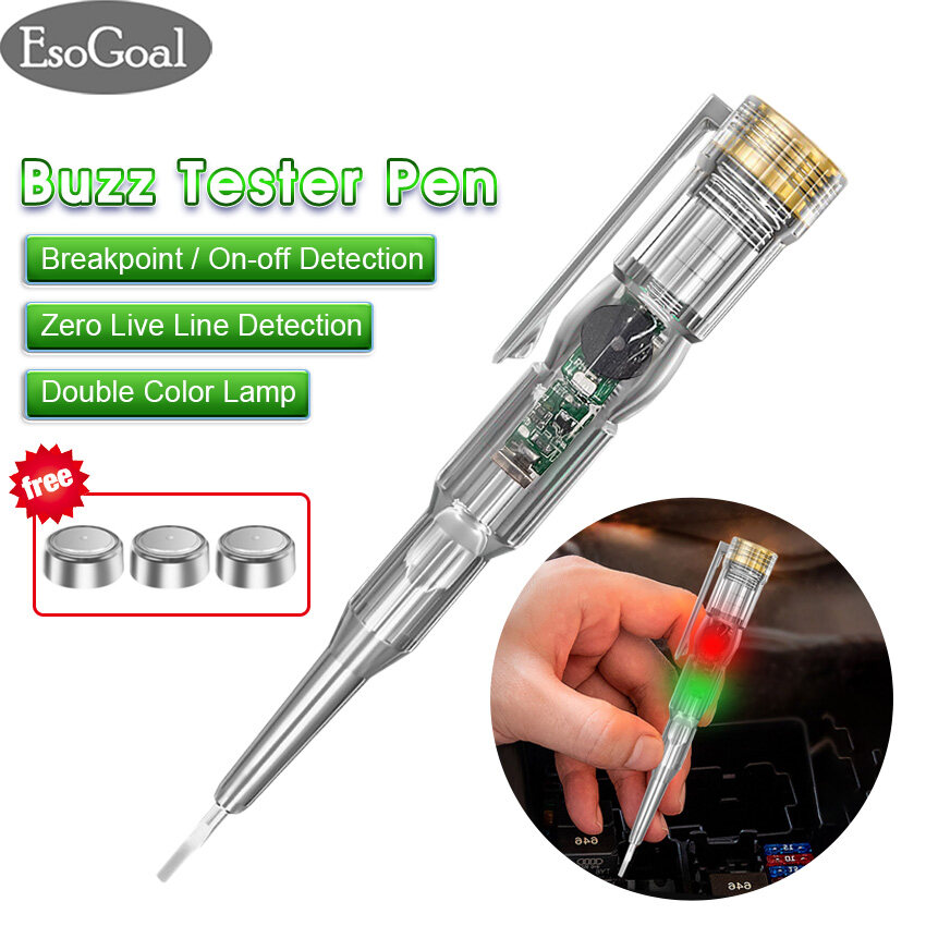 EsoGoal Tester Pen Non Contact Intelligent Voltage Circuit Brake Fluid