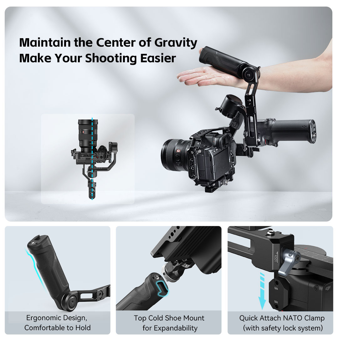 SmallRig Phụ kiện tay cầm RS4 Mini Sling Stabilizers cho DJI RS 4 Mini / RS 3 Mini 4197