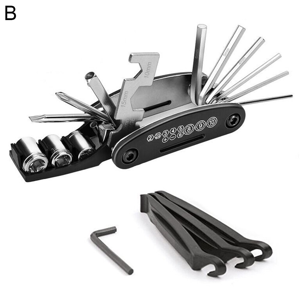 Mountain Bike Mini Socket Multi Purpose Wrench Bicycle Multi Tool Screwdriver