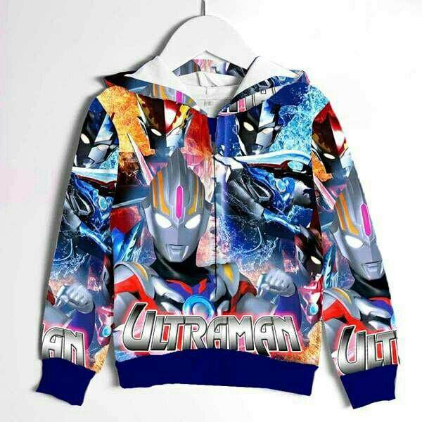Ultraman Jacket Sweater Kids By Www.raisyababykidscollections.com