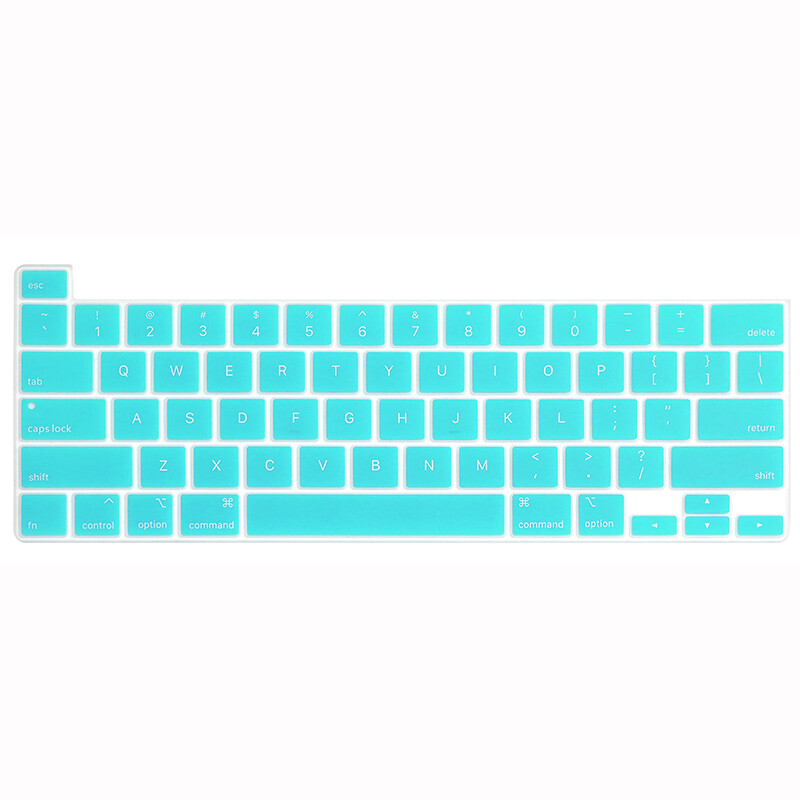 Silicone keyboard protector for 2020 macbook pro 13 a2289 a2251 2019 macbook pro 16 a2141 keyboard cover