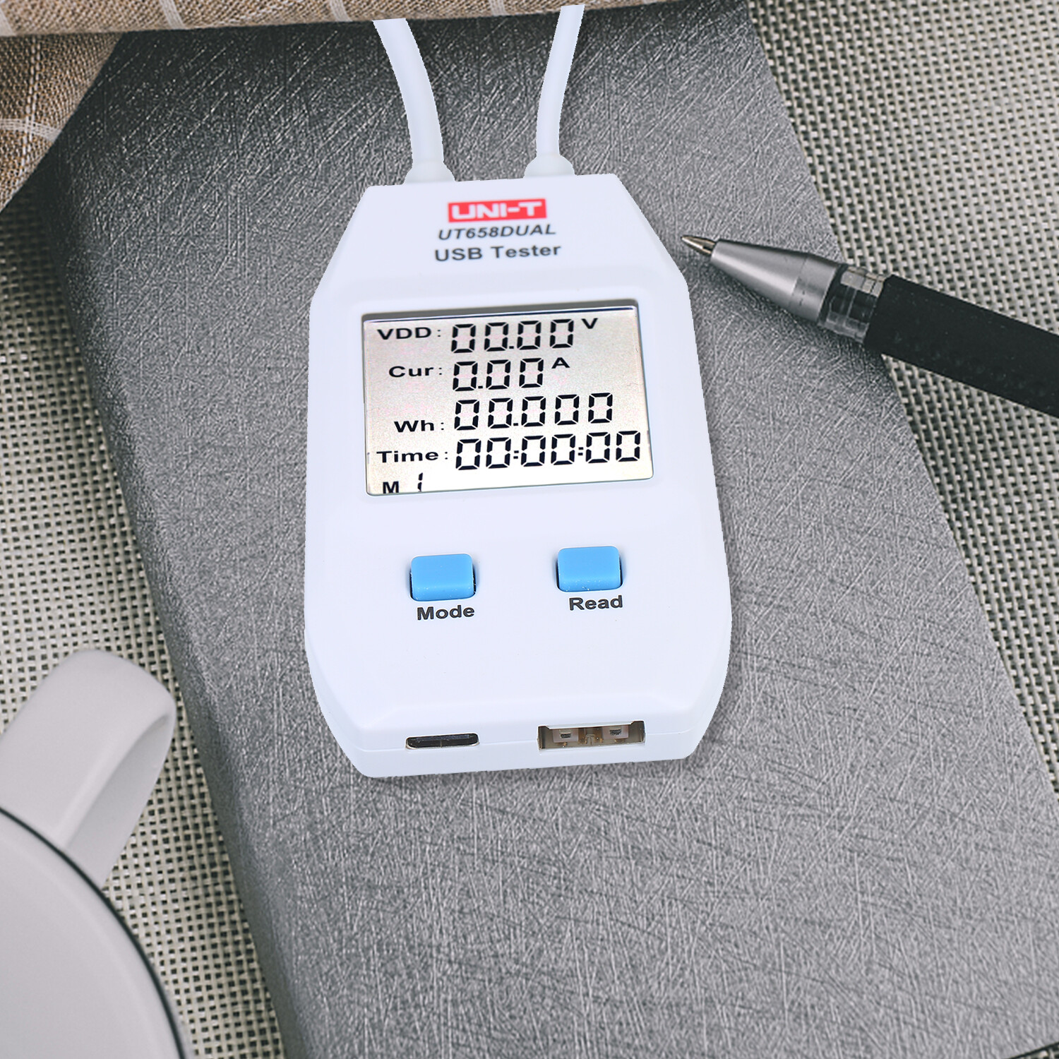 Đồng Hồ Đo Điện USB, Thiết Bị Kiểm Tra USB LCD Máy Dò Vôn Kế Ampe Kế, Máy Kiểm Tra Công Suất Điện Kỹ Thuật Số