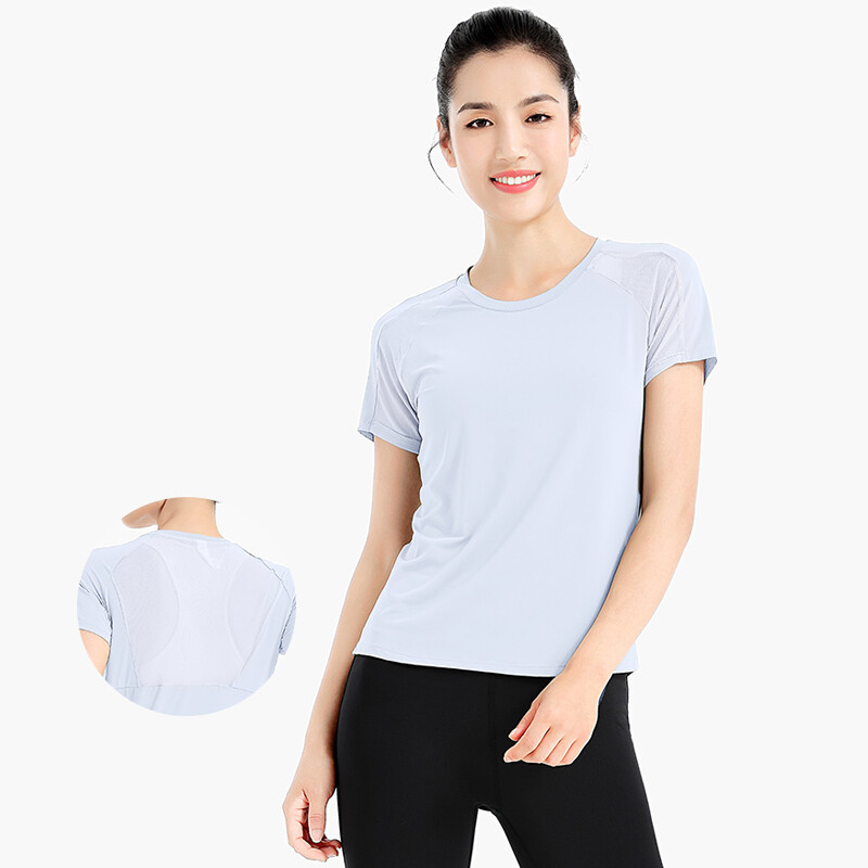 Cameljeans Women's Sports Top Thin Short Sleeve T-shirts Lightweight Running T-shirt Quick Dry Yoga Clothes