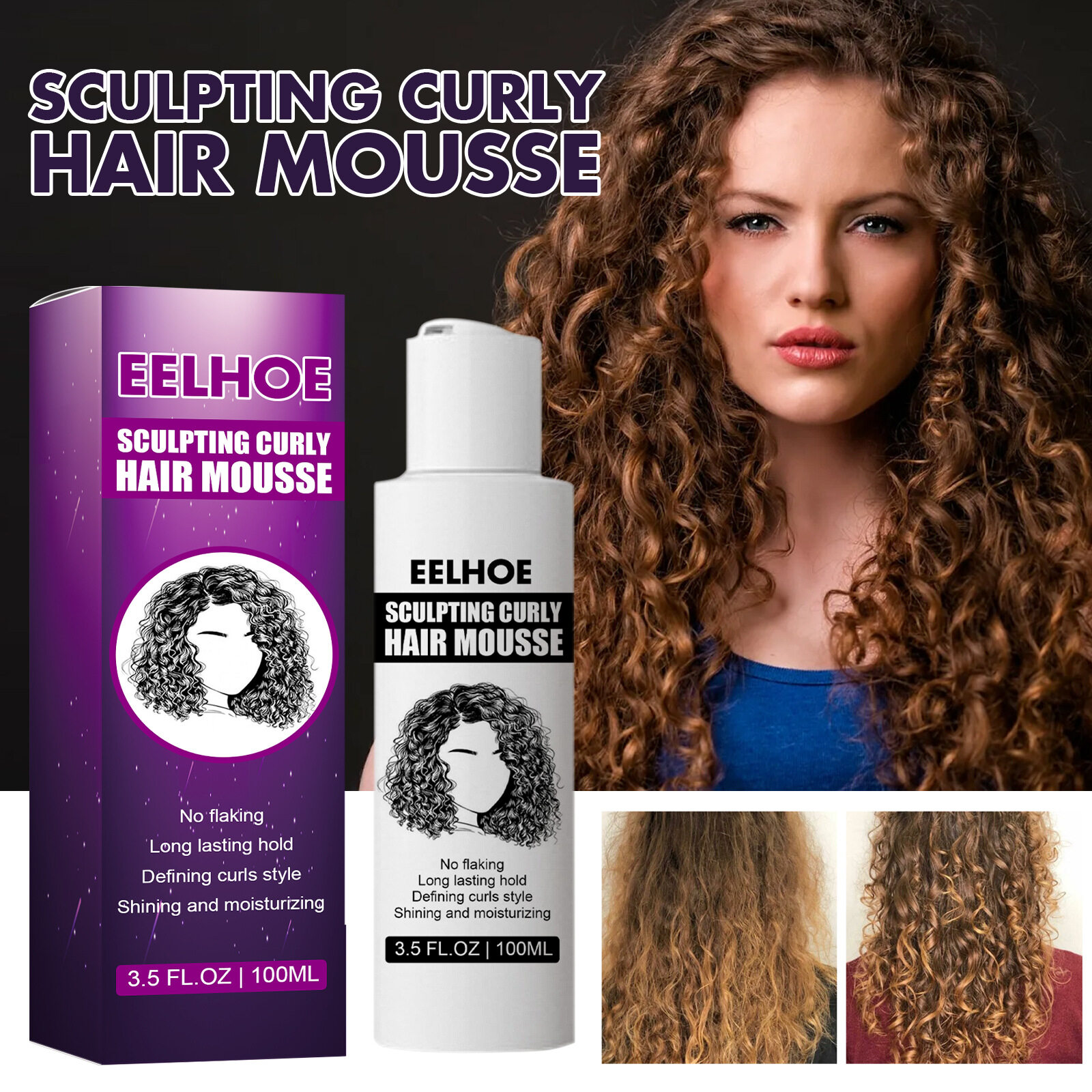 eelhor-sculpting-curly-hair-mousse-styling-mousse-curl-mousse-curly