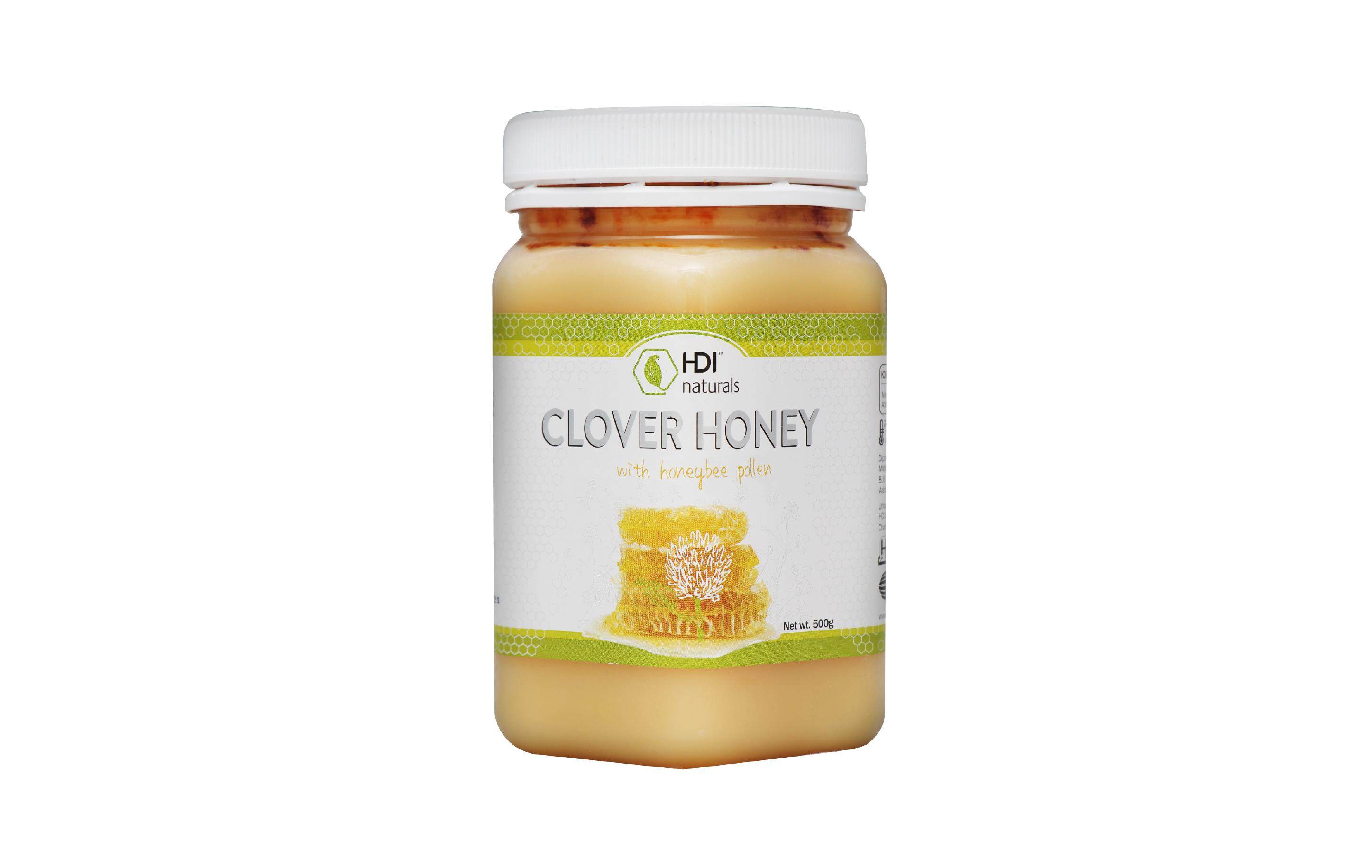 HDI New Zealand Pure Clover Honey with Honeybee Pollen (500g) [formerly  known as High Desert] | Lazada