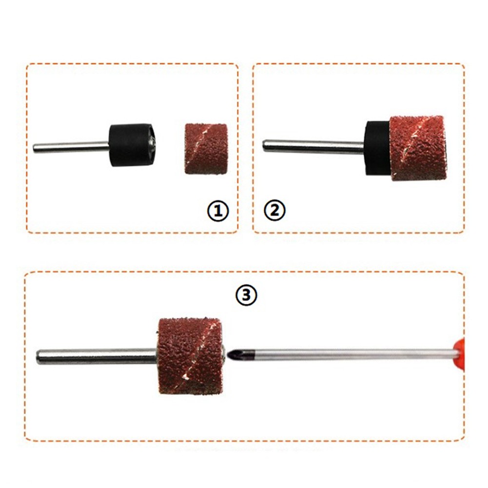 Sandpaper Stick Sanding Ring Grinding Head Sanding Drum Sanding Mandrels