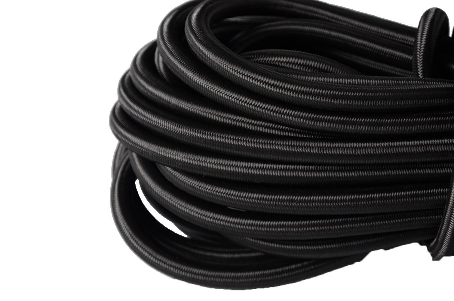 Dây Bungee Màu Đen 10Mm Dây Buộc Xuống Co Giãn