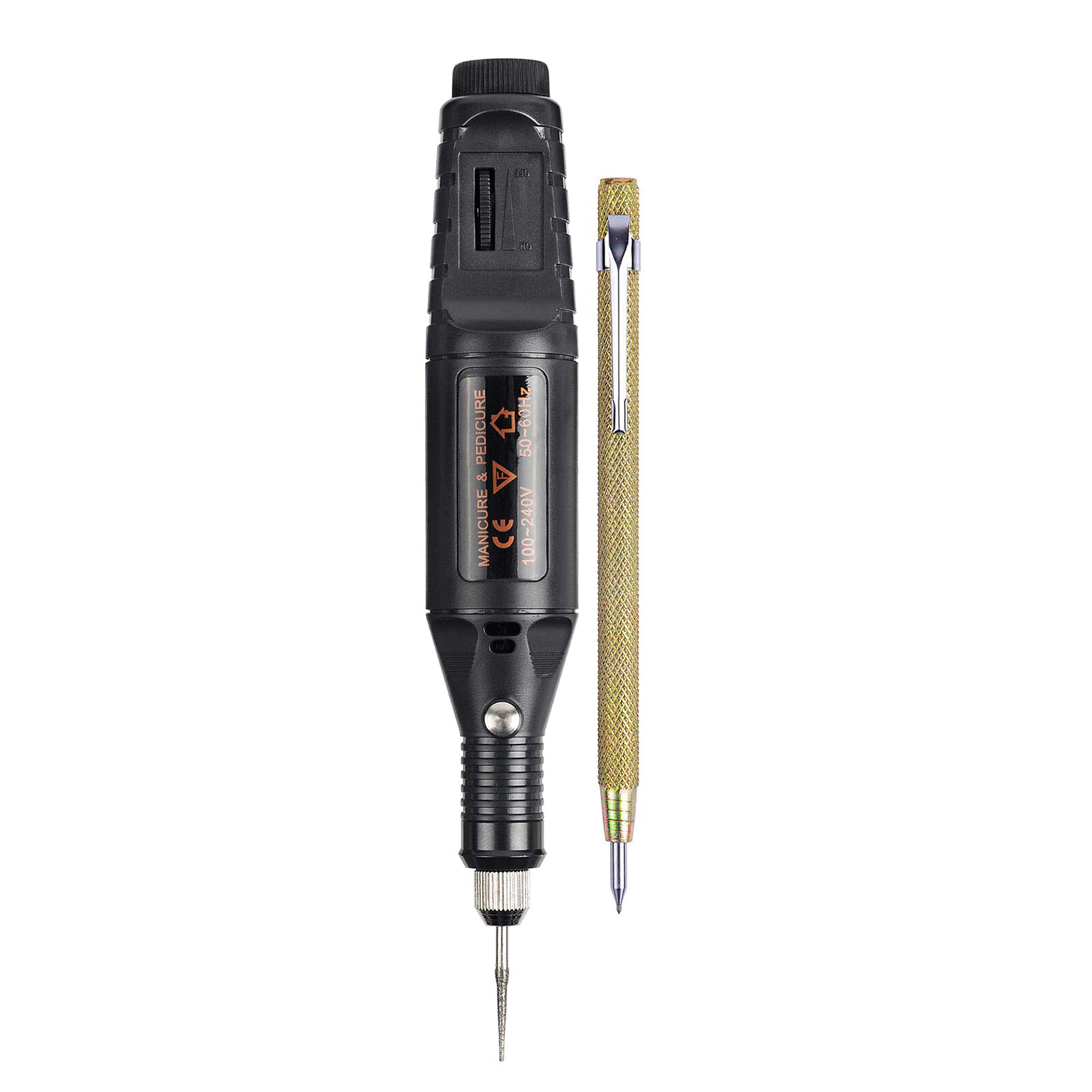 Blesiya Micro Bút Khắc Kim Loại Mini Tự Làm Thủy Tinh Công Cụ Khắc Bao Gồm Bit Giấy Nến