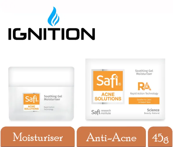 safi soothing gel moisturizer