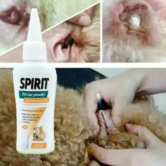 Wenwrgn Pet Ear Powder For Dogs And Cats Pet Ear Health Care Easy
