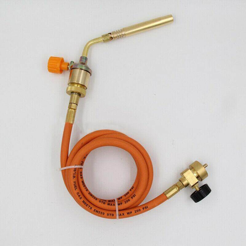 1600 C Mapp Gas Self Ignition Plumbing Turbo Torch Hose Solder Propane Welding Lazada