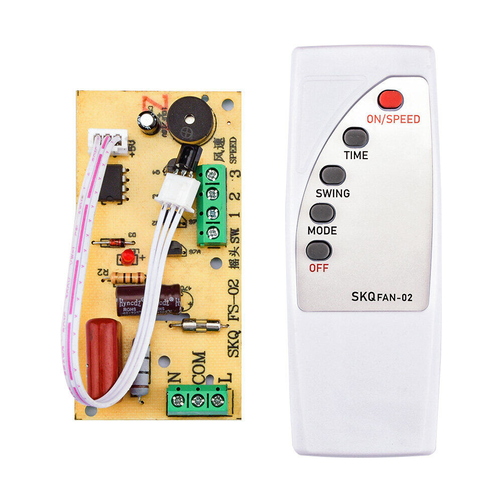 Original PANTHON Fan Remote Control Modified Board Circuit Board Control Motherboard Floor-to-ceiling Electric Fan Computer Board with Remote Control