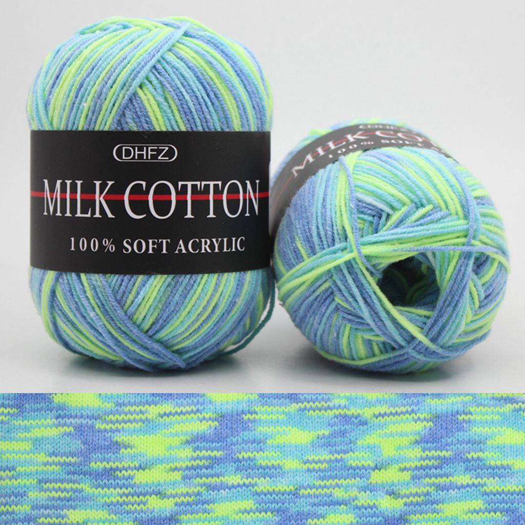 MMLUCK Double Knitting Warm Soft For Scarf,Sweater,Doll Making DIY Knitted Yarn Knitting Thread Milk Cotton Sewing Supplies