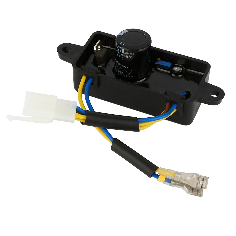 1pc Voltage Regulator Rectifier Single Phase AVR For 2KW-3KW Gasoline Generator