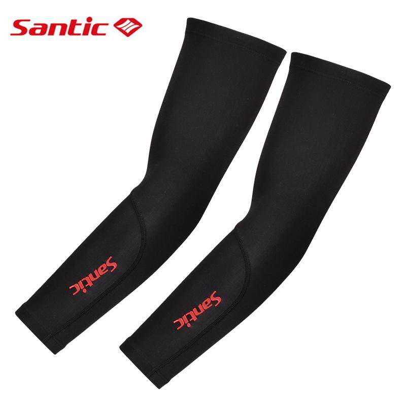 SANTIC Cycling Arm Protection Cover Warmers Anti-UV Outdoor Oversleeve A Pair