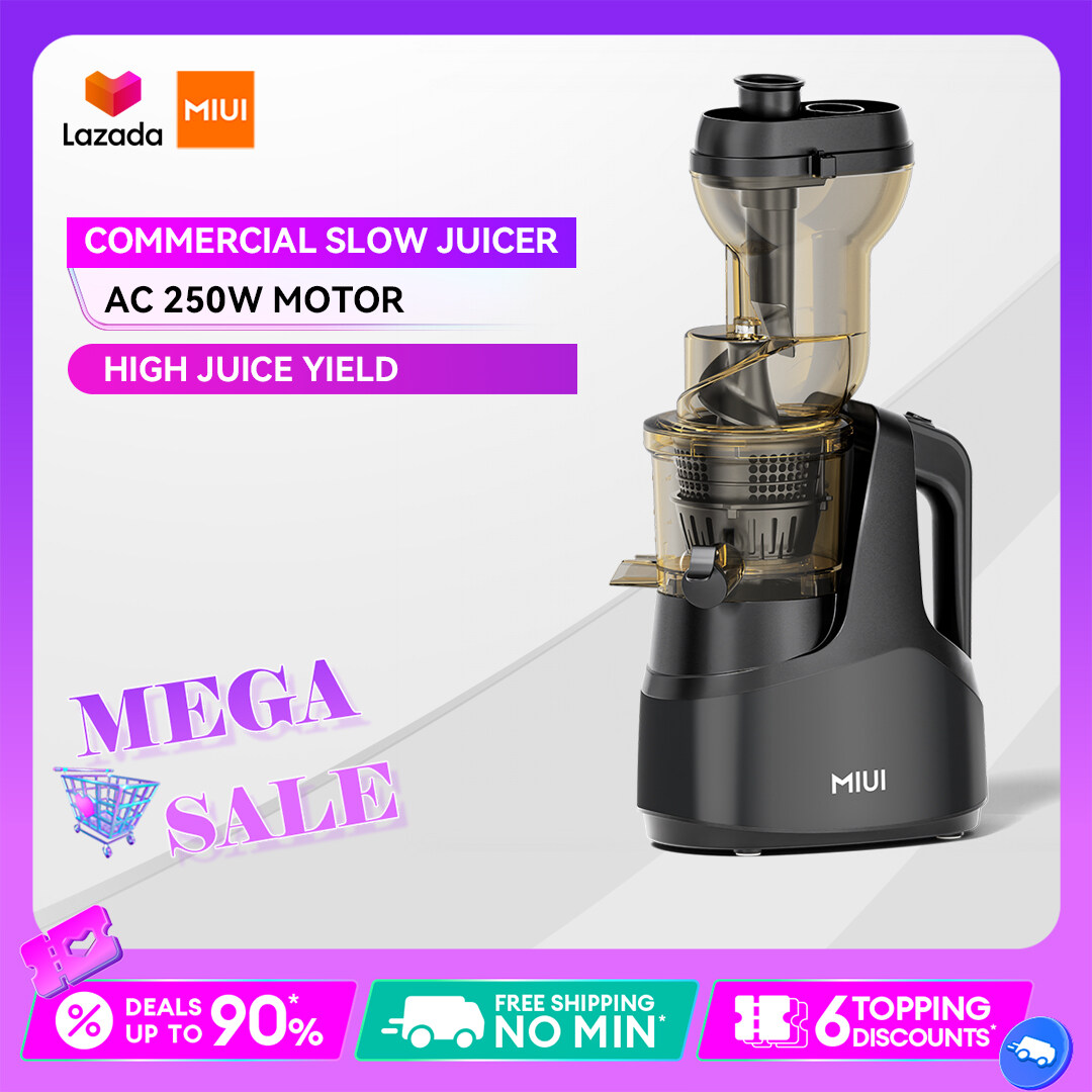 MIUI Flagship Slow Juicer 7Segment helical cold press with Patented