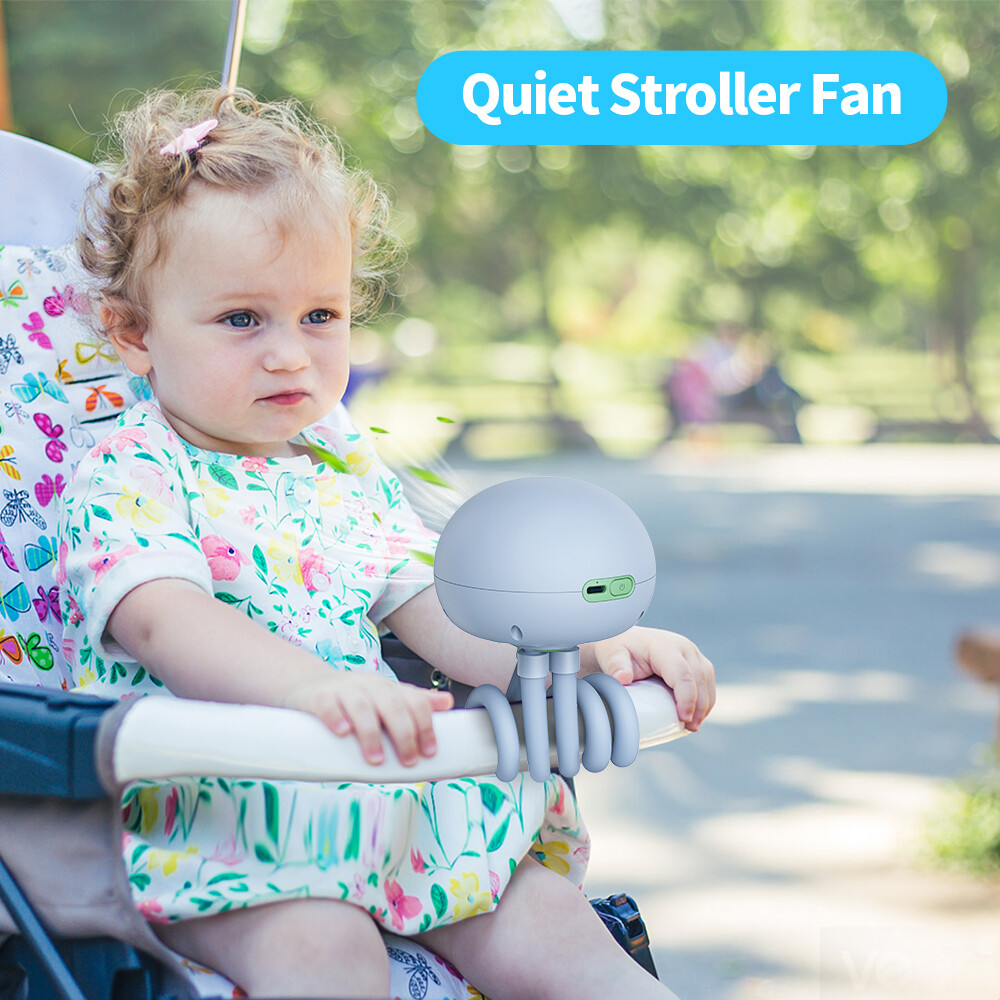 clip on stroller fan