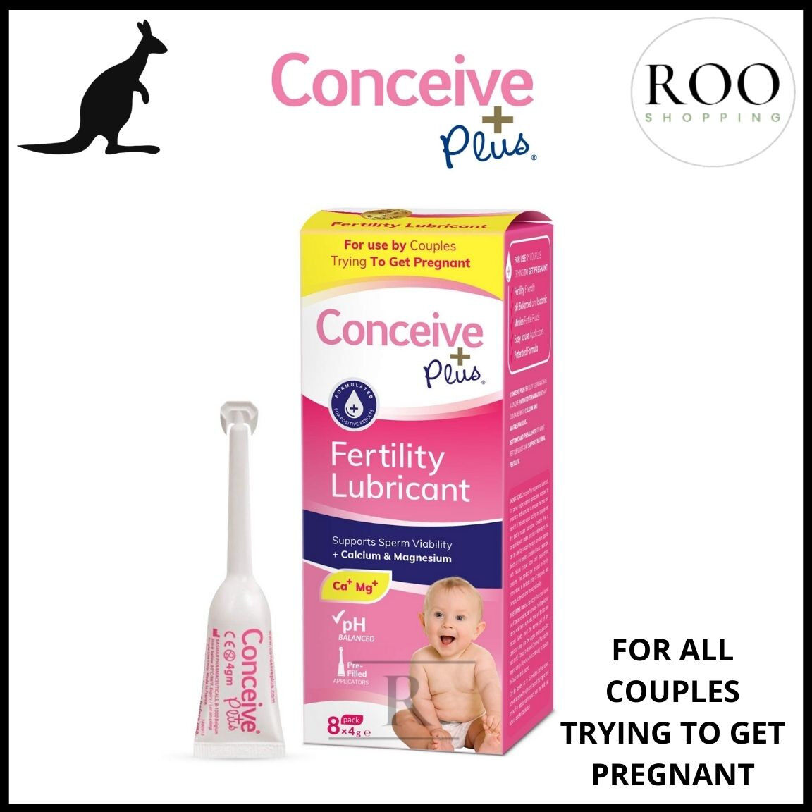 Conceive Plus Fertility Lubricant Applicators 8 x 4g | Lazada Conceive Plus Fertility Lubricant Applicators 8 x 4g | Lazada