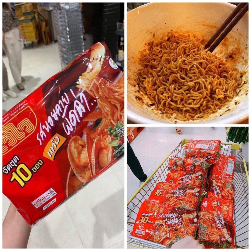 Mì Trộn Nghêu Hải Sản Thái Lan ( Đồ Ăn Vặt Thái Lan )