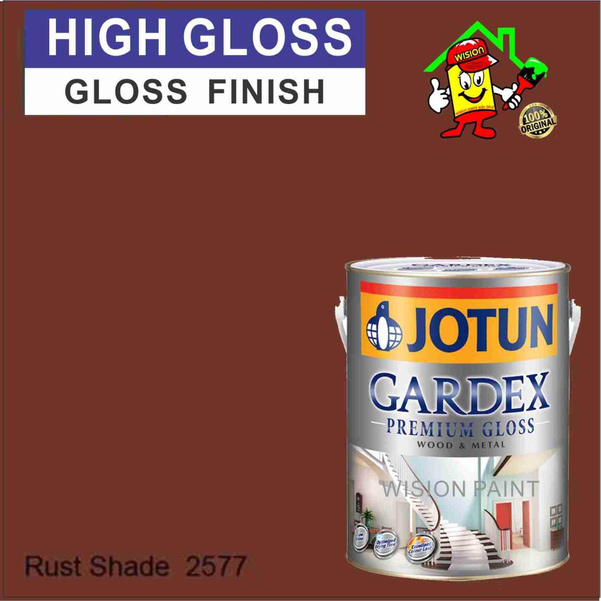 GARDEX 5L 2577 Rust Shade • Jotun • Gloss Finish • Wood And Metal