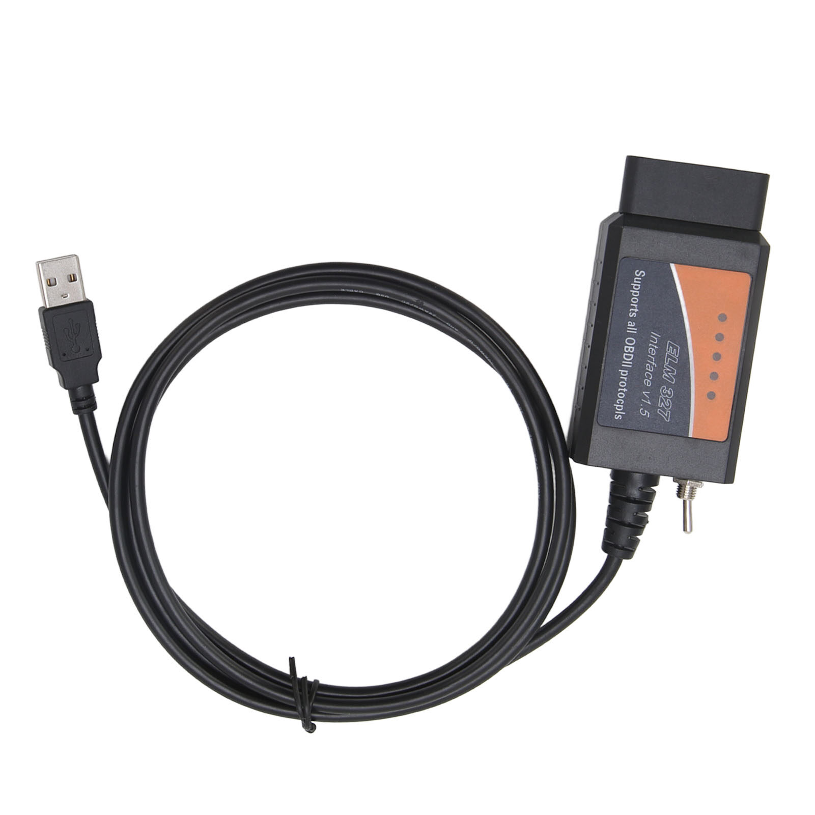 OBD2 USB Adapter for ELM327 Code Reader Scanner Diagnostic Cable for FORScan FoCCCus