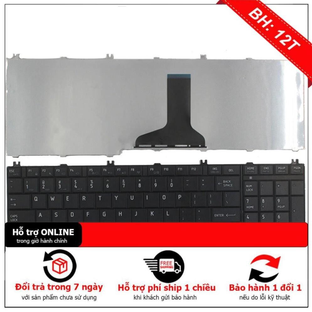Bàn phím laptop toshiba l650, l655, l670, l675, l750, l755, l770