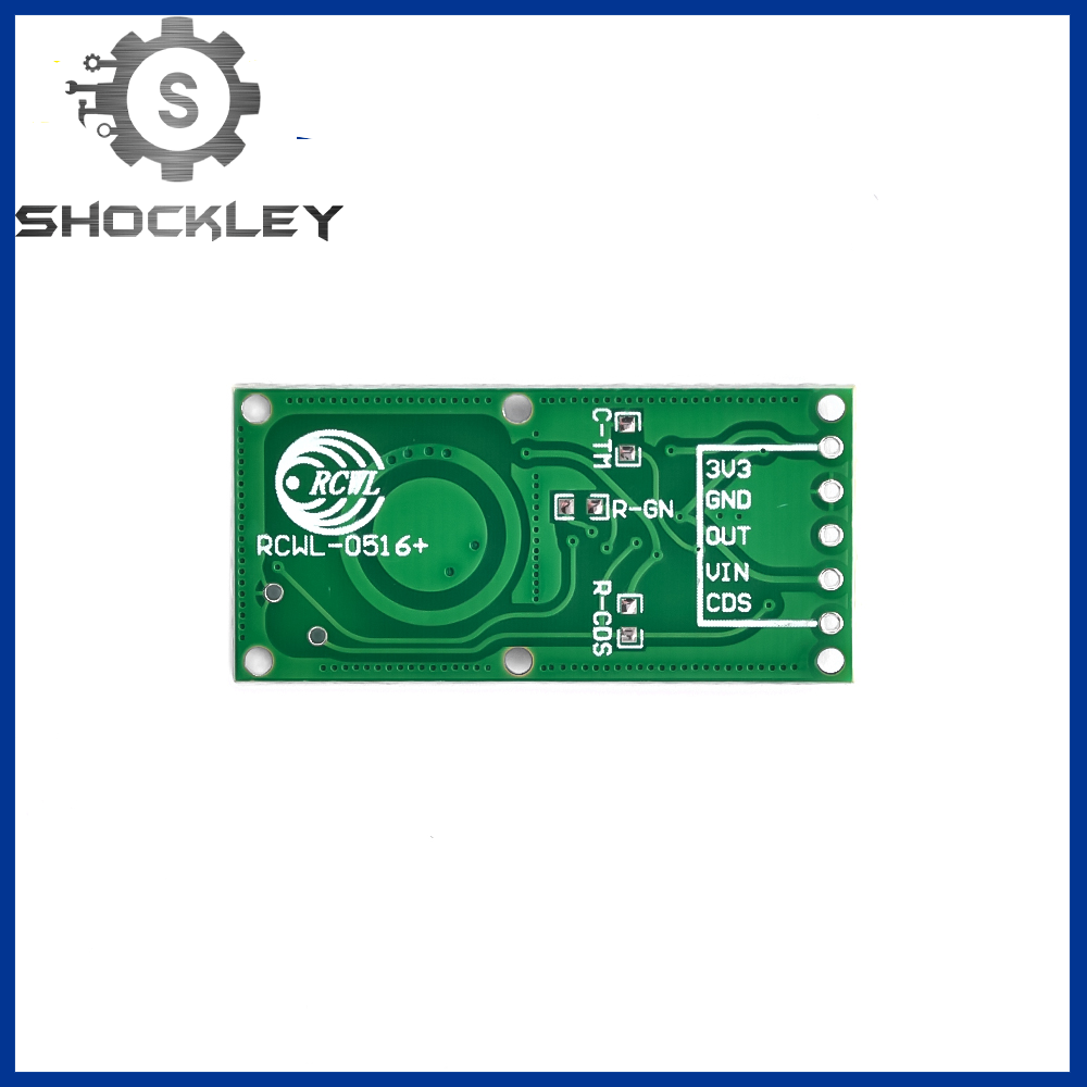 Shockley Mô-đun Công Tắc Cảm Biến Radar Vi Sóng RCWL-0516 Cảm Biến Cảm Ứng Cơ Thể Người