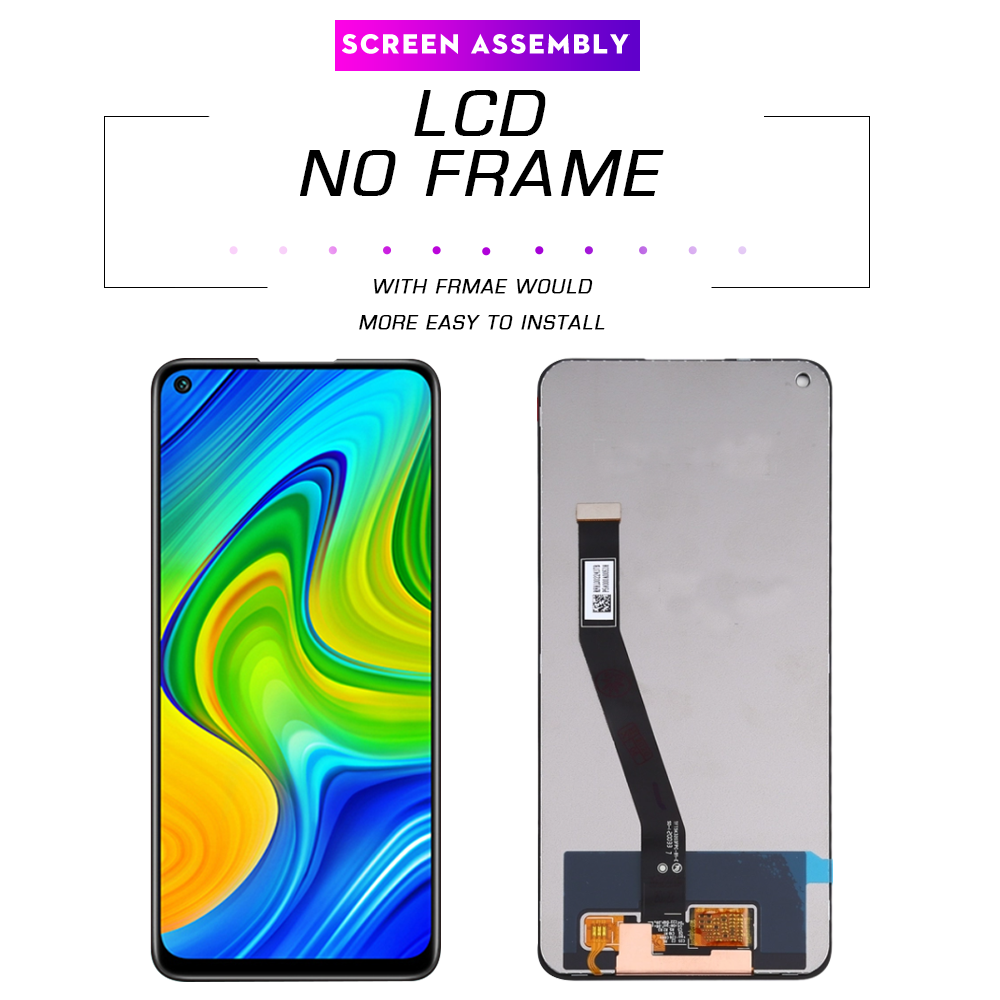 Original 6.53" For Xiaomi Redmi Note 9 LCD M2003J15SG Display Screen Replacement For Redmi 10X 4G LCD Note9 M2003J15SC Display