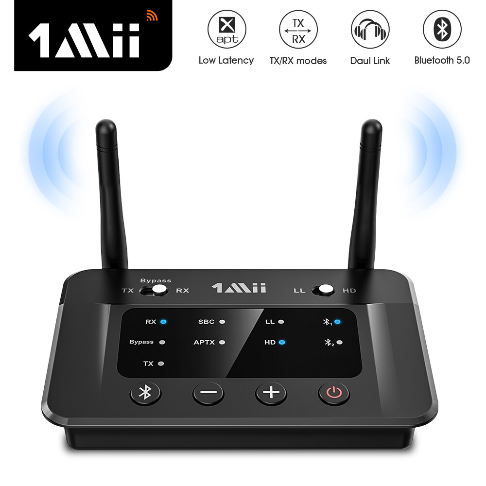 1Mii B03 Bluetooth 5.0 Audio Transmitter Receiver aptX LL HD Optical