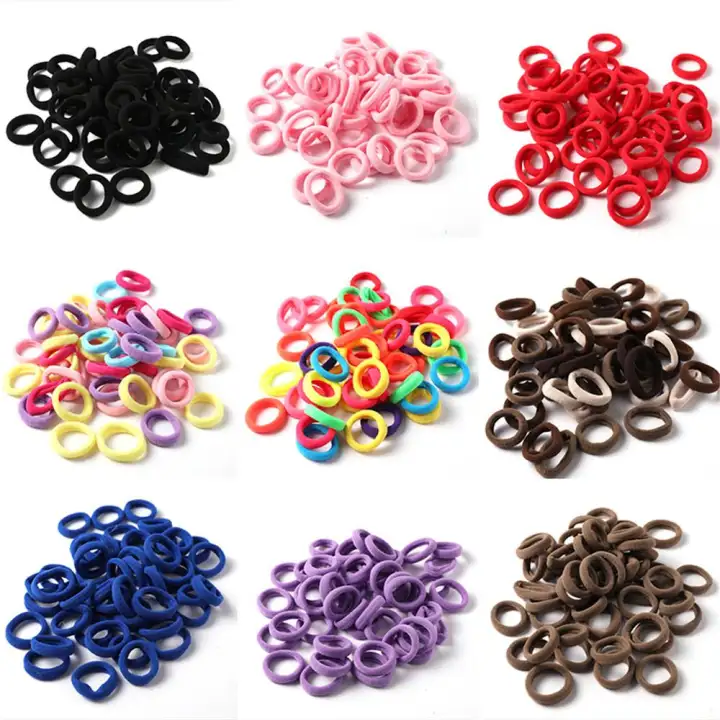 50pcs Lot Wholesale No Damage Hair Accessories Nylon Hair Rope