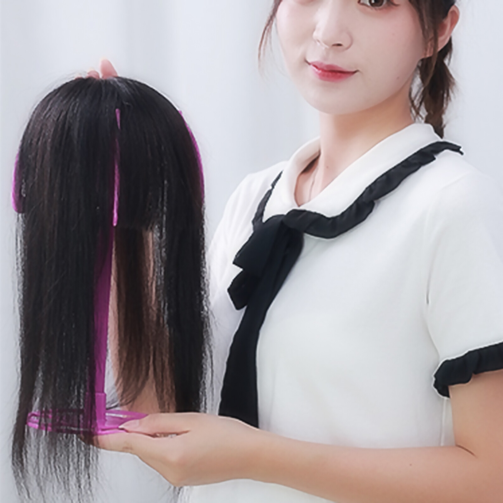 Wig Stands Folding Display Portable Multifunctional Ajustable Wig Stands for Hat Durable Wig Hat
