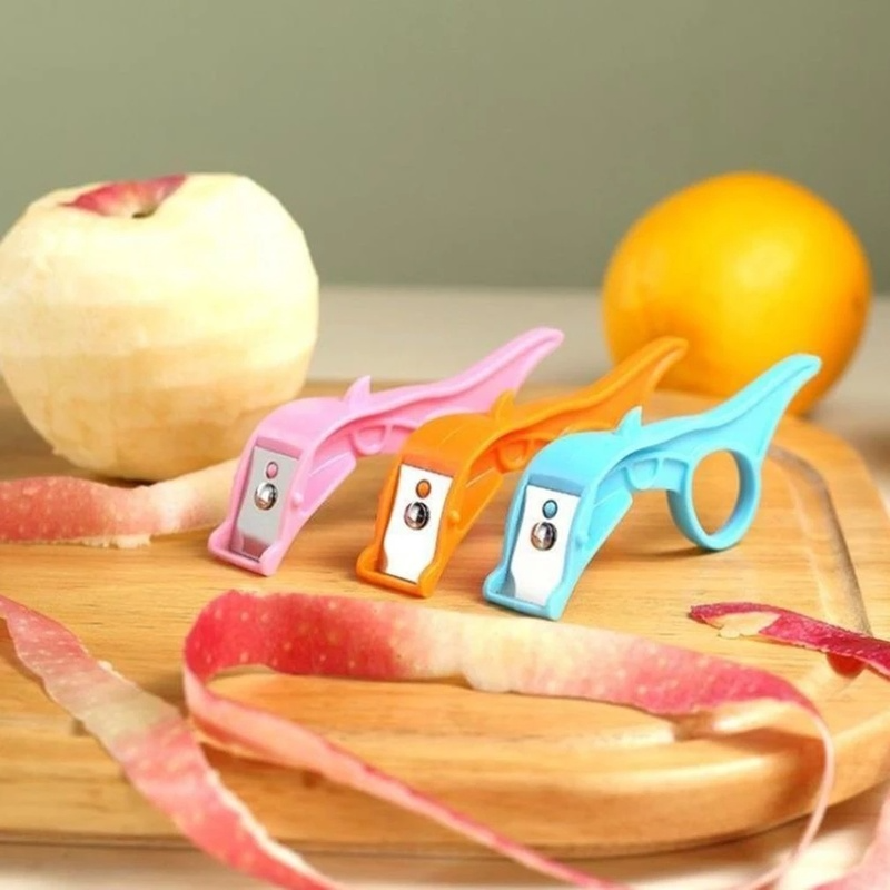 Multifunctional Fruit and Vegetable Peeler Compact Ring Continuous Scraping Tool Apple Peeler Household Kitchen Gadget Accessories
