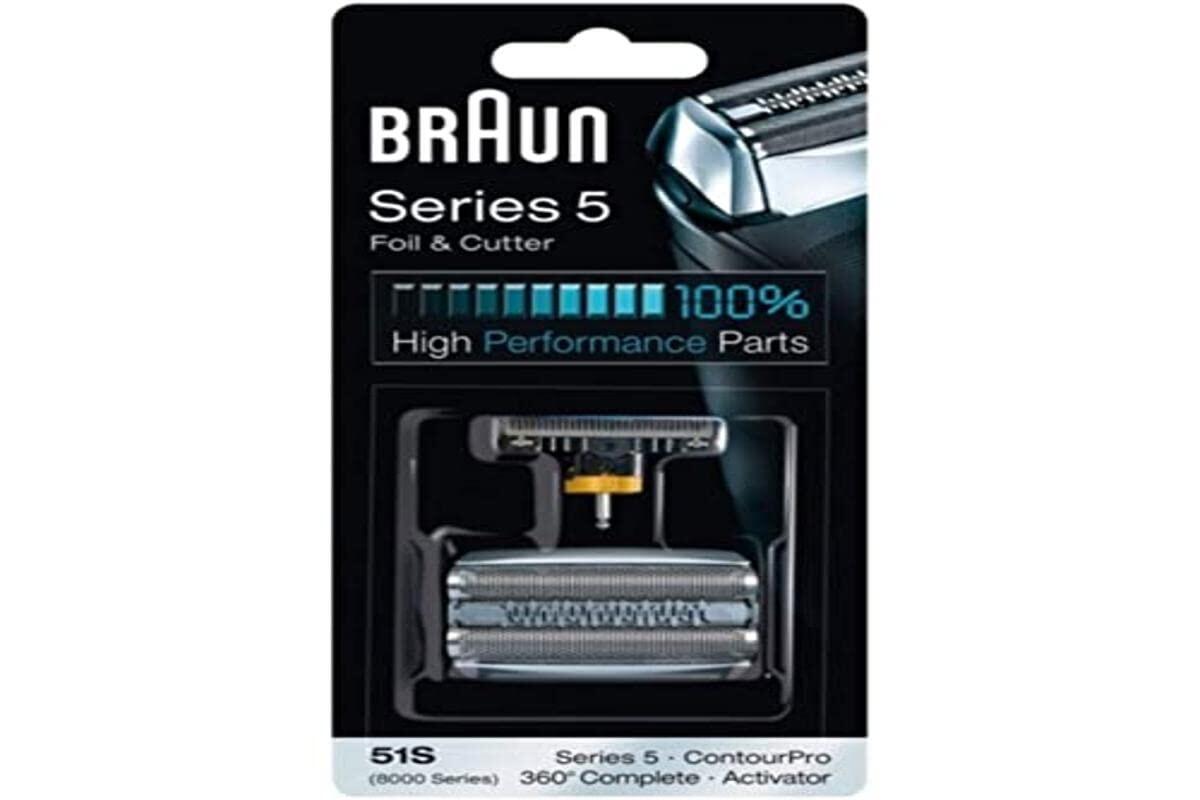 Braun Series 5 Combi 51B 51S Foil and Cutter Replacement Pack
