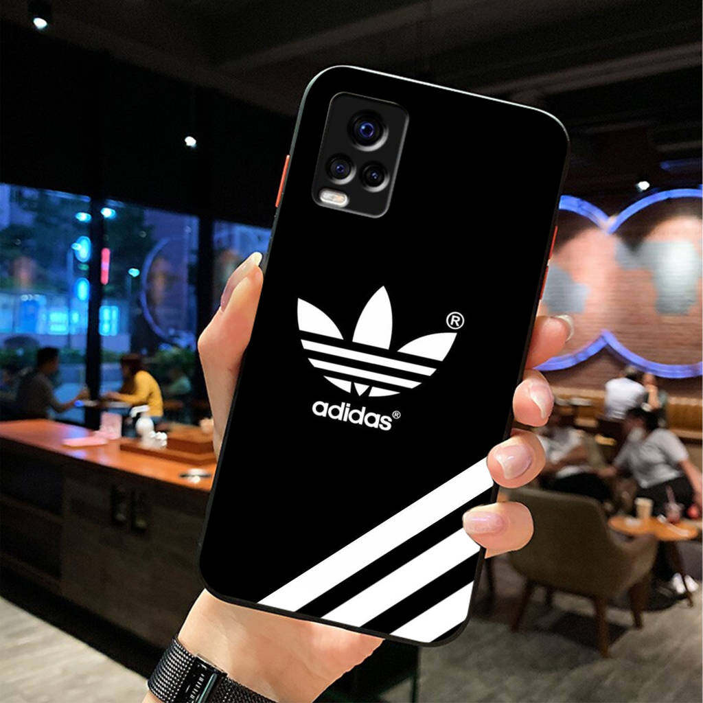Adidas Soft TPU Phone Case for VIVO Y11 Y17 Y5S Y53 Y55 Y69 Y71 Y81 Y91C  Y95 Y19 Y15 Y30 Y20 S7 Y11S Y20 2021 Y31 Cover | Lazada PH