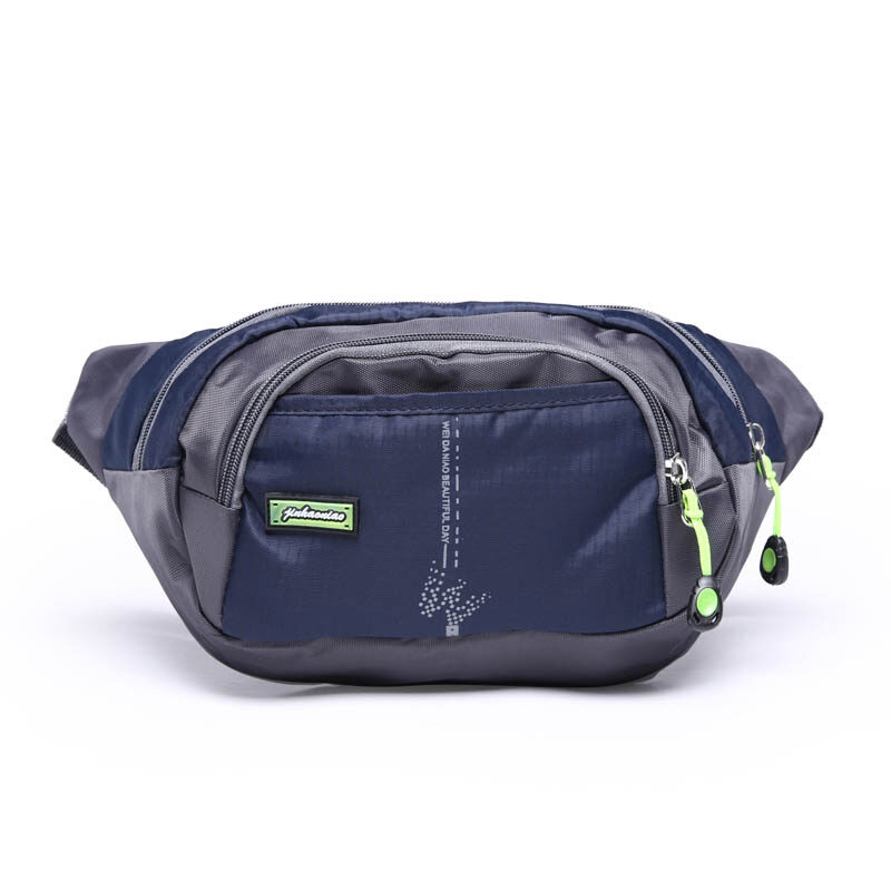 Banane (Fanny Pack) Sport Unisexe Homme Femme - En Toile, Couleur Noire - Pour Voyage, Course à Pied, Quotidien