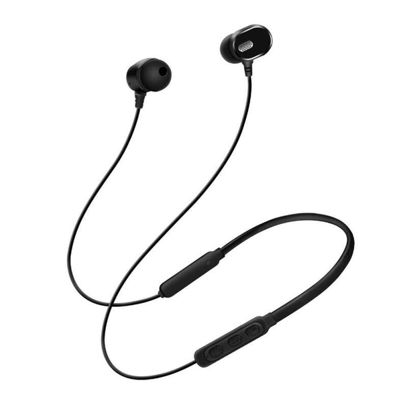 niceEshop DM-22 Magnetic Bluetooth Earphone Neck-mounted Sport Headphone with Mic Singapore