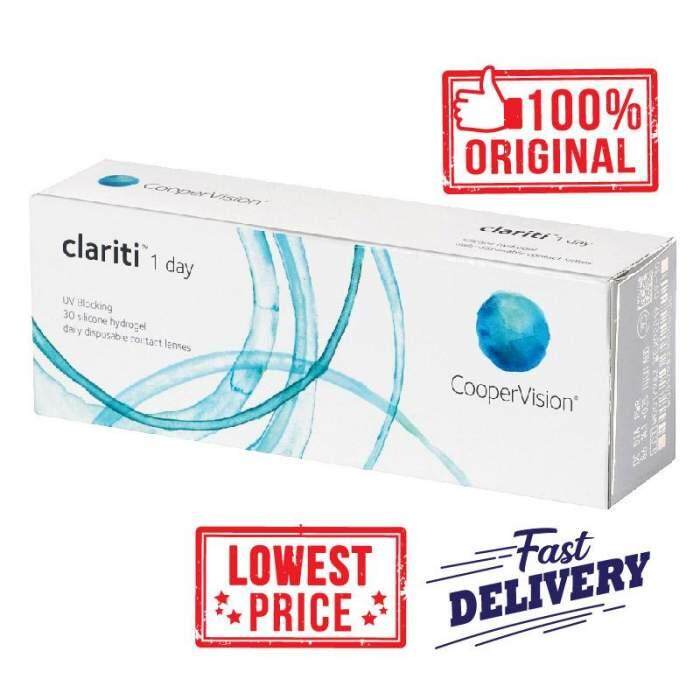CLARITI 1 DAY 30+5pcs,cooper vision silicone hydrogel daily contact lenses