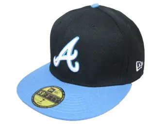 braves fitted baseball cap