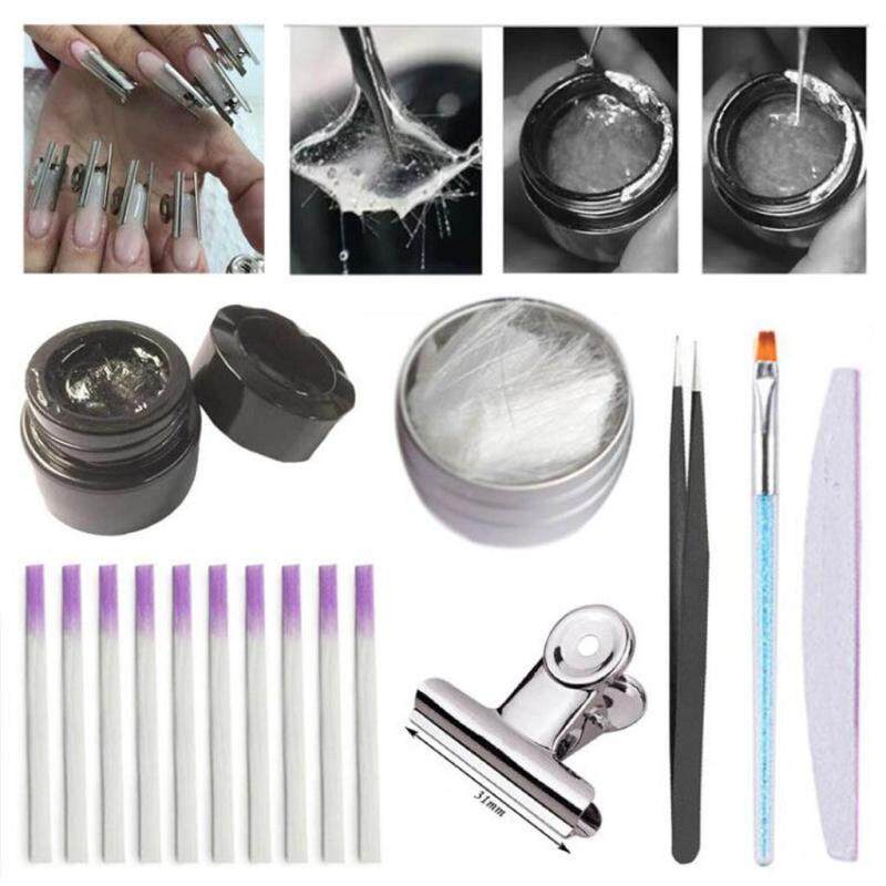 Fibernails Sợi Kính Acrylic Làm Móng Sợi Thủy Tinh Móng Tay Cho Mở Rộng Bộ