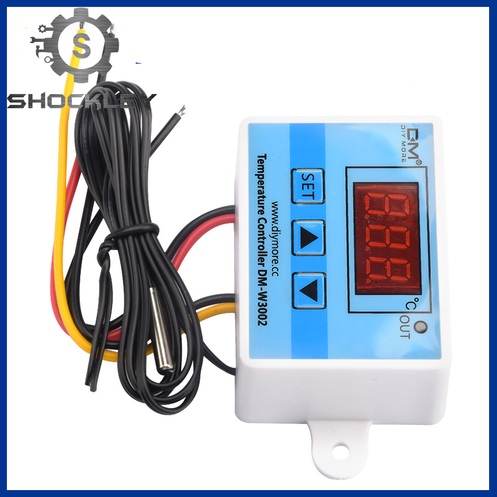 Shockley xh-w3002 digital w3002 ac110-220v led temperature controller microcomputer thermostat controller switch module ac 110-220v temperature control range: - 50 ℃ - 110 ℃ direct output