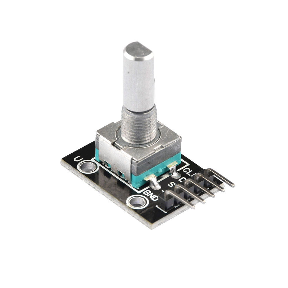 PANTHON KY-040 Cho Mô-đun 360 Độ Quay Bộ Mã Hóa Gạch Mô-đun Cảm Biến Công Tắc Bảng Mạch Phát Triển 5V 5 Chân Có Ren Cho Arduino